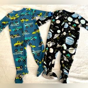 Footed fleece pjama for 18 month old. Carter’s